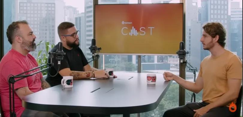 Entrevista no Hotmart Cast